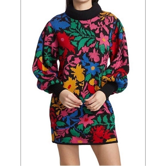 Farm Rio Sweater Dress, NWT - Picture 3 of 11